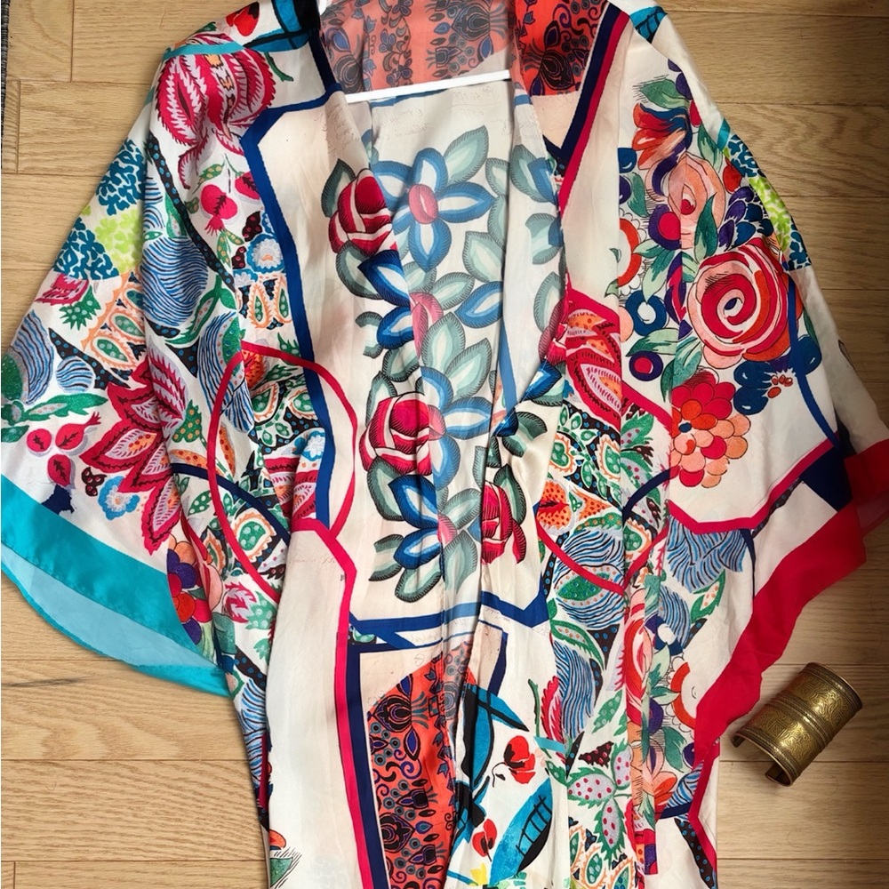 TRF Outerwear Floral Kimono